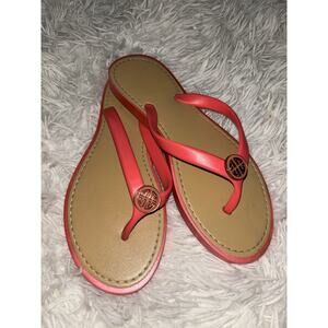 Aloha Island Women’s Sz. 7 Coral Flip Flops. Cute